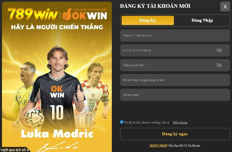cách đăng ký 789WIN từng bước nhanh chóng