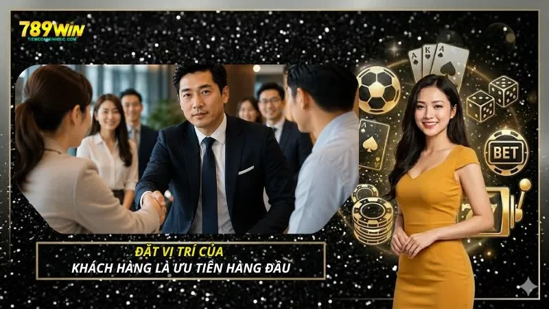 Đặt vị trí của khách hàng là ưu tiên hàng đầu