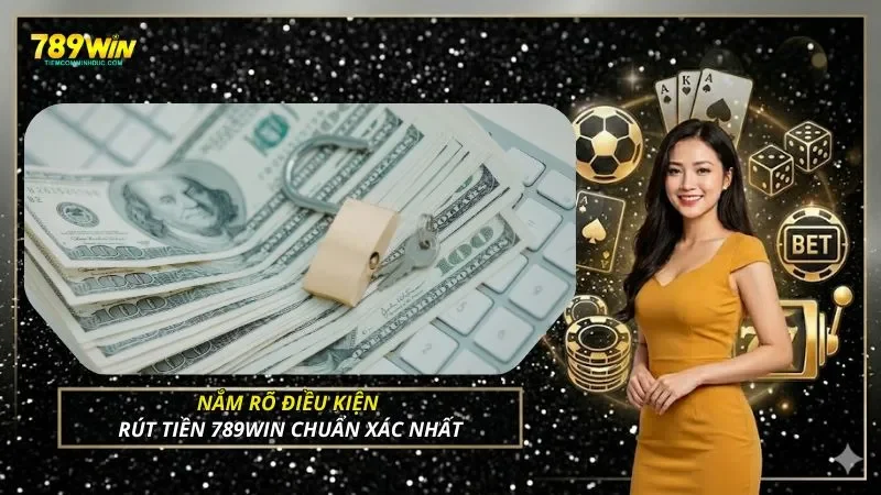 Nắm rõ điều kiện rút tiền 789WIN chuẩn xác nhất