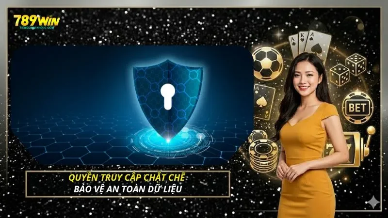 Quyền truy cập chặt chẽ bảo vệ an toàn dữ liệu